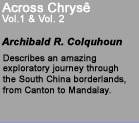 Across Chrys Vol.1